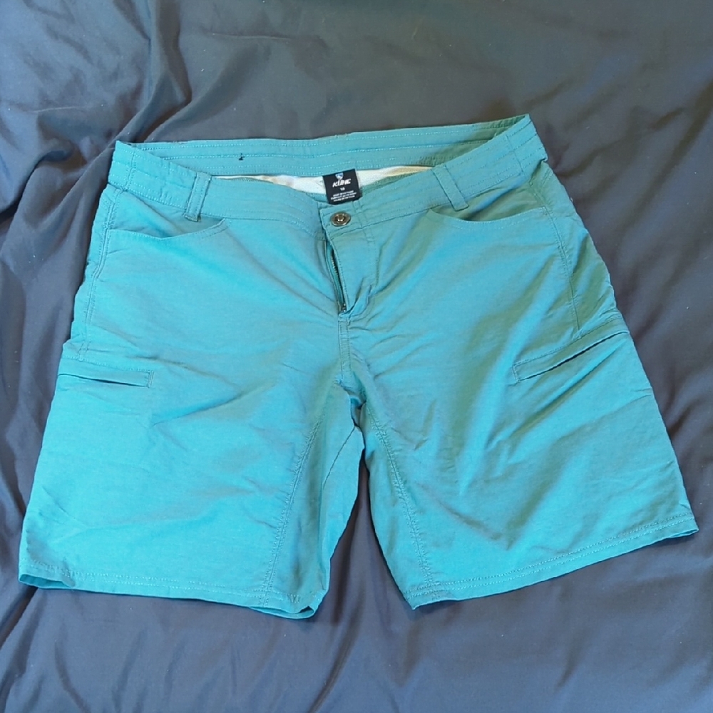 Kuhl Teal Women's Cargo Shorts